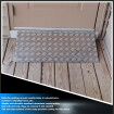 34.3” x 16.2” Height Adjustable Threshold Ramp (1TR90)
