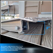 34.3” x 16.2” Height Adjustable Threshold Ramp (1TR90)