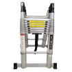 16.4ft Double Telescopic Ladder With Aluminium Rings