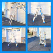 9.5ft Foldable Telescopic Extendable Multipurpose Aluminium Ladder (L3)