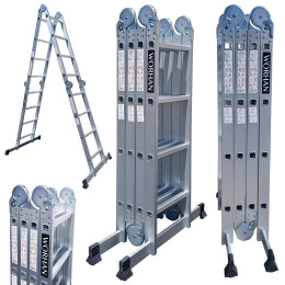 15.1ft Foldable Multipurpose Ladder (KS4.6)