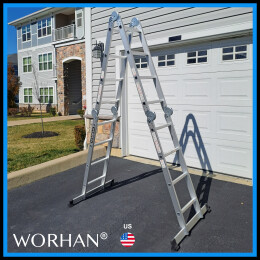 15.1ft Foldable Multipurpose Ladder (KS4.6)