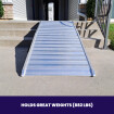 6'9'' x 2'7'' Heavy duty foldable ramp for Motorbikes (882lbs max load) HR7