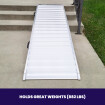 7'5" x 2'4" Heavy duty wheelchair disabled foldable ramp Motorbikes (882 lbs max load)  HR225