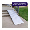 7'5" x 2'4" Heavy duty wheelchair disabled foldable ramp Motorbikes (882 lbs max load)  HR225