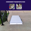 7'5" x 2'4" Heavy duty wheelchair disabled foldable ramp Motorbikes (882 lbs max load)  HR225