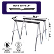 Adjustable height Trestles Sawhorse S150C (set of 2)