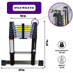 8.5ft Air Soft Close Telescopic Ladder (1K2.6Air)