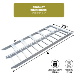 6ft Motorcycle  Ramp MR6