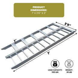 7ft Motorcycle  Ramp MR7