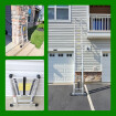 14.4ft Telescopic Ladder With Aluminium Rings (1AK4.4)