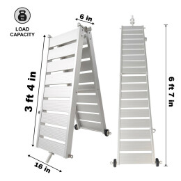 Portable Foldable Aluminum Gangway Ramp for Boats and Yachts MG200