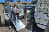 6 ft x 30 in. Wheelchair Access Ramp with Dual Handrails (WG6)