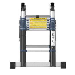 Double Telescopic Ladder 4.4m C-Line