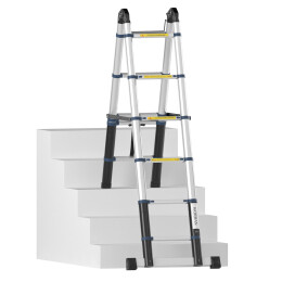 Double Telescopic Ladder 3.8m C-Line