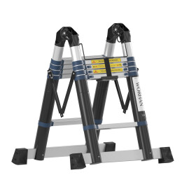10.5ft Double Telescopic Ladder (A-Line)